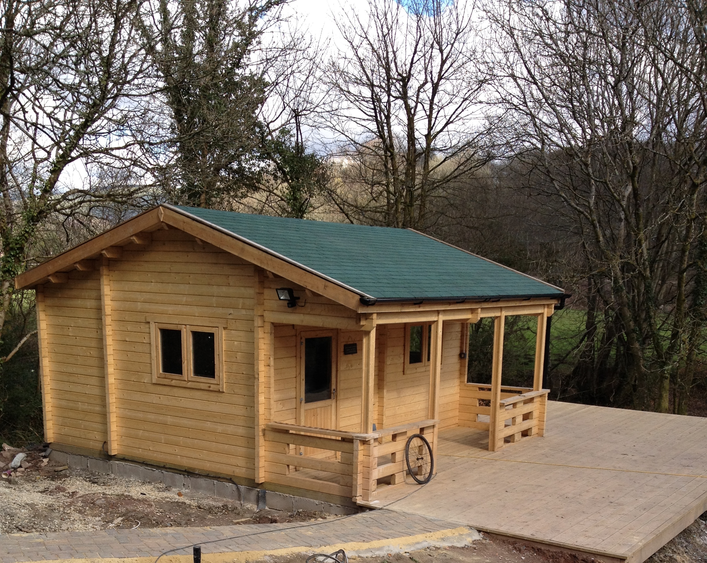 Log Cabin Bridgend